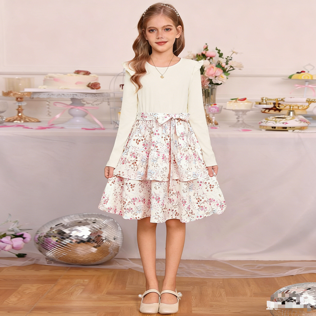 Rosabelle Charm Dress – Sweet & Elegant Boutique Dress for Girls