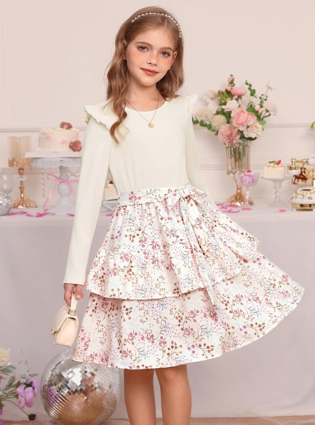Rosabelle Charm Dress – Sweet & Elegant Boutique Dress for Girls