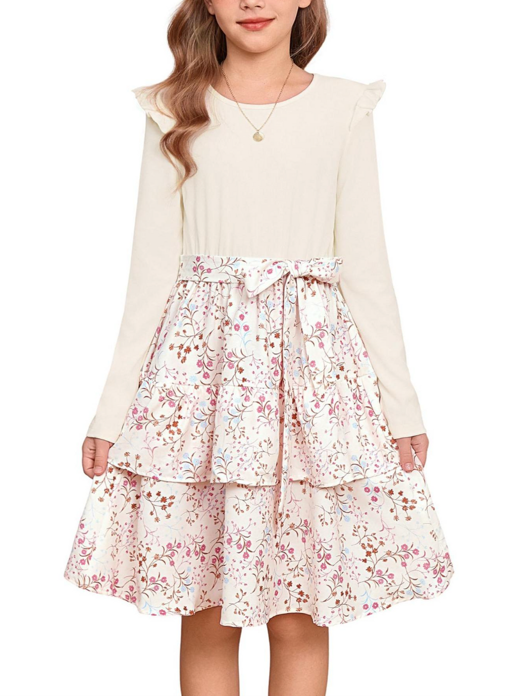 Rosabelle Charm Dress – Sweet & Elegant Boutique Dress for Girls