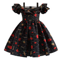 Bloomella Summer Dress – Charming Floral Print Dress for Girls