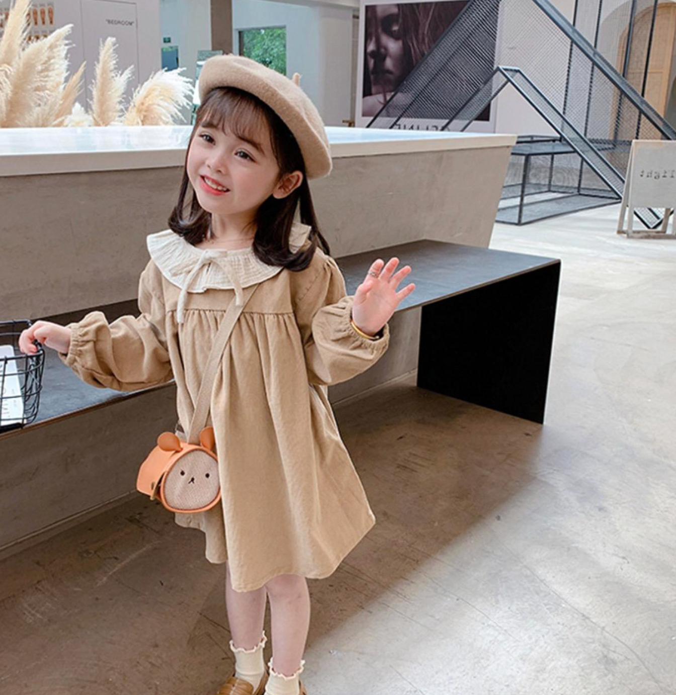 Ameliette Bow Dress – Sweet & Elegant Girls’ Boutique Party Dress